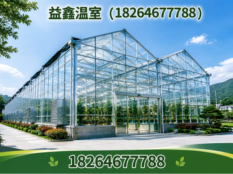 诸城市智能温室大棚展示图