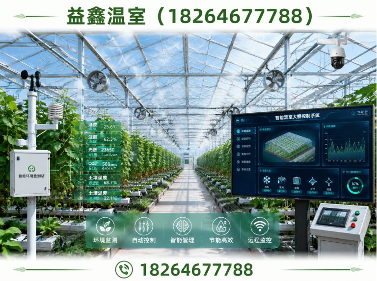 诸城市无土栽培大棚展示图